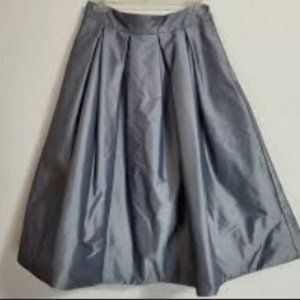 Worthington Metallic round Box Pleated Skirt, Size 4